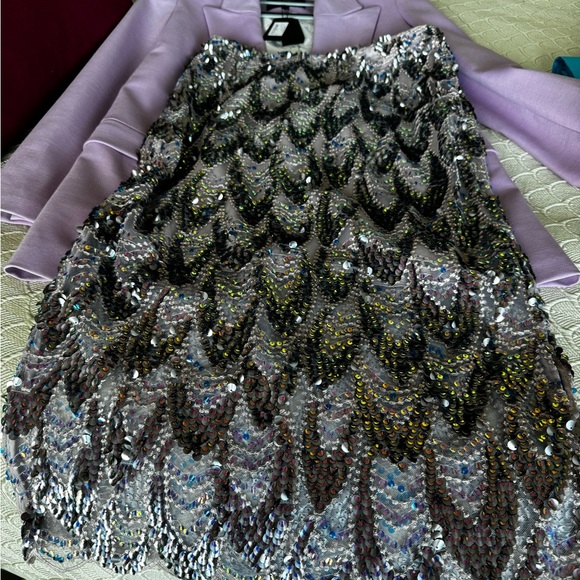 Zara sequin midi skirt - Picture 2 of 6